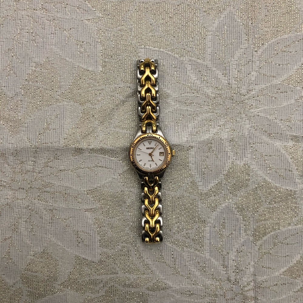 Gold/Silver Seiko Watch